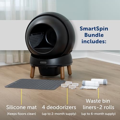 PetSafe ScoopFree SmartSpin Self-Cleaning Litter Box Bundle - Image 2