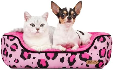 Rectangle Washable Dog Bed for Large, Medium & Small Dogs – Soft Calming Puppy - Image 2