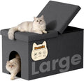 3-in-1 Cat Litter Box Enclosure by Fecuria