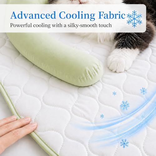 Cat Cooling Bed Mat, Breathable Summer Non-Slip Cushion Pad - Image 3