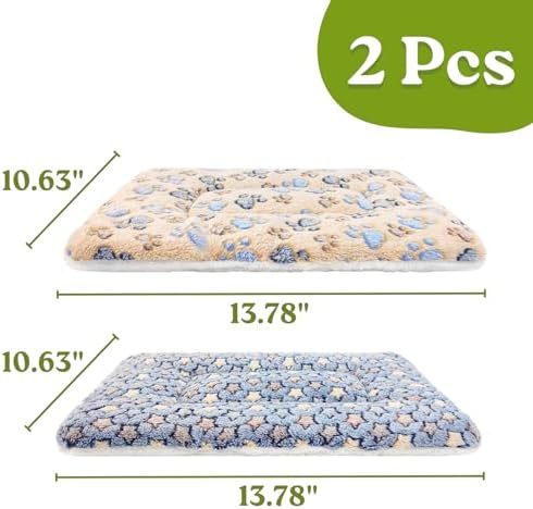 2 Pack Cat Blankets for Indoor Cats, Ultra Soft Reversible Mat, Fluffy Flannel - Image 6