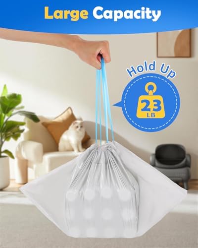 180 Count 27"x13" Cat Litter Bags Compatible - Image 4
