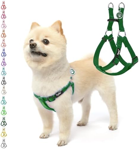 PUPTECK No Pull Dog Harness Small Sized Step-in Adjustable Puppy Vest by PUPTECK