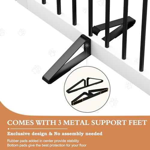 PUPETPO Freestanding Dog Gates - Image 3