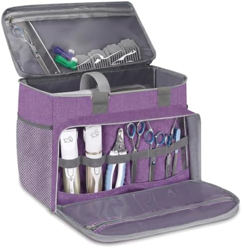 Dog Cat Grooming Bag for Vacuum, Dog Grooming Kit Supplies by Becivi