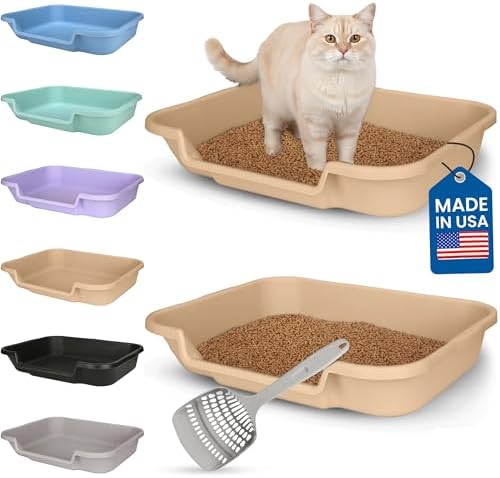 KittyGoHere Senior Cat Litter Box Large by NE14pets