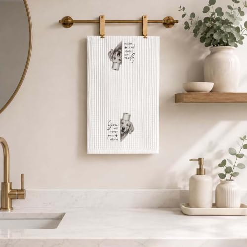 Funny Golden Retriever Bathroom Hand Towel, Dog Lover Gifts-A01 - Image 5