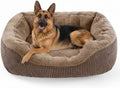 INVENHO XL Dog Beds Large Sized Dog, Washable Orthopedic Warming Soft Sleeping by INVENHO