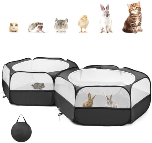 Pawaboo Small Animals Playpen, Large Chick Brooder by Pawaboo