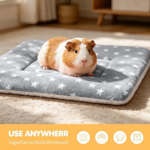 4 Pack Rabbit Bed Mat, Washable Sleeping Pad - Image 3