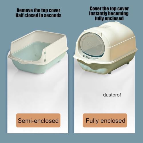 Large Enclosed Cat Litter Box - Image 4