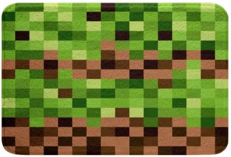 Manfei Pixelated Bath Mats, 20Wx32L Inches - Image 3