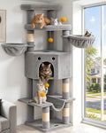 Cat Tree Tower for Indoor Large Adult Cats, 73in Tall Heavy Duty by FeliskynCatTreeTower