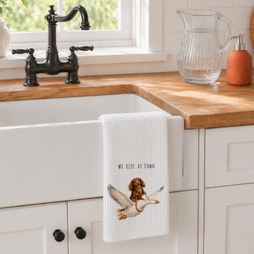 Long Haired Dachshund Kitchen Towels, Cute Towel - Image 5