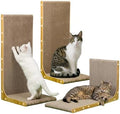 SMARTBEAN 3-Pack Cardboard Cat Scratcher by SMARTBEAN