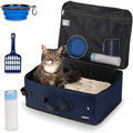 Portable Cat Travel Litter Box by Becivi