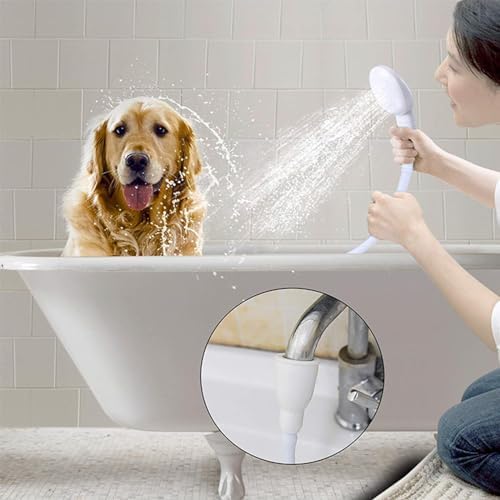 3m/9.84ft Sink Spray Rubber Hose Portable Sink Hose Faucet Sprayer Shampoo - Image 5