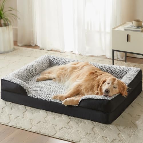 LEXTRO Washable Orthopedic Dog Bed, Waterproof Couch by LEXTRO