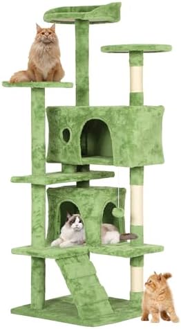 BestPet 54in Cat Tree Tower for Indoor Cats by BestPet