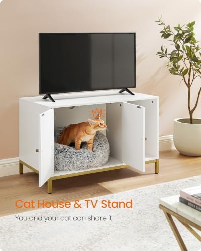 Feandrea Cat Litter Box Enclosure, - Image 6