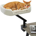 PAWZ Road Cat Desk Bed 360°Rotating Supports to 50 Lbs Cozy Nest by PAWZRoad