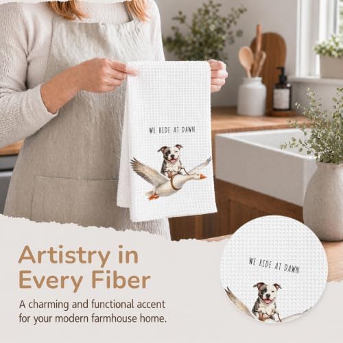 Pitbull Kitchen Towels, Cute Hand Tea Towel - Image 4