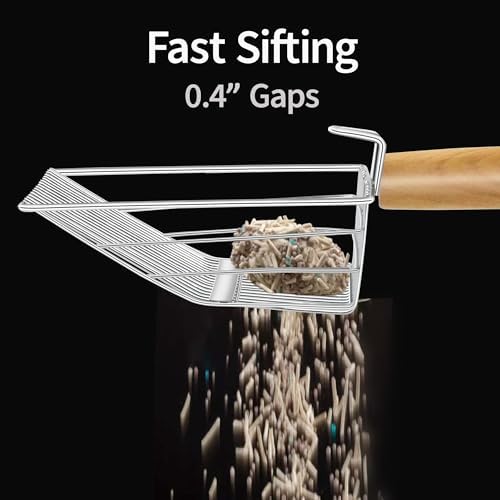 UFECODO Fast Sifting Cat Litter Scoop - Image 4