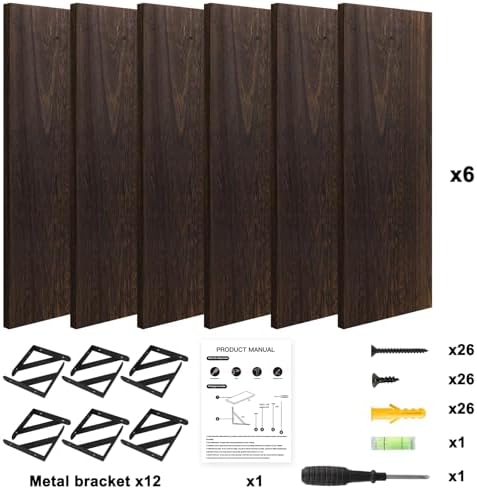 YGEOMER 16.5 Inch Floating Shelves - Image 7