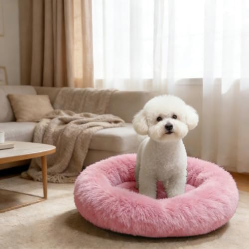 Comfort Donut Dog Bed for Small Dogs, Cat Bed & Pet Bed for Indoor Use - Image 6