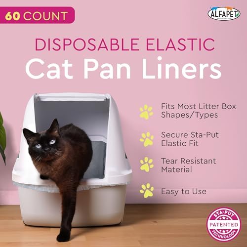 Cat Litter Box Liners Alfapet heavy duty Extra Giant 60 Count - Image 2
