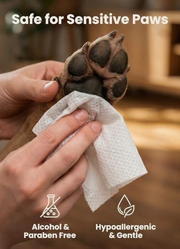 Pogi's Dog Grooming Wipes for Paws & Butt, Fragrance Free, 100 Wipes - Image 6