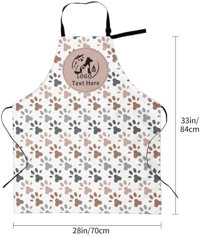 Cowcute Custom Pet Grooming Apron - Image 4
