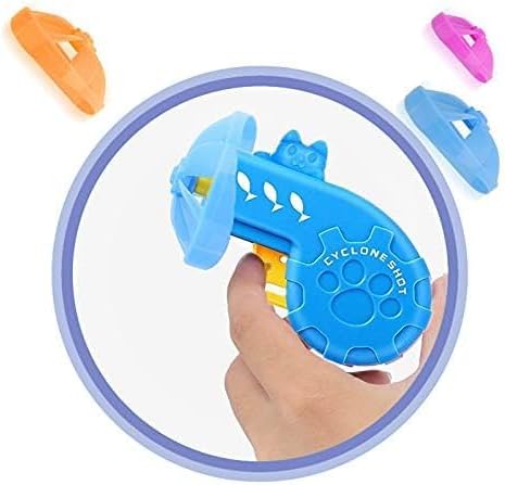 18 Pieces Cat Fetch Toy with Colorful Flying Propellers Set, Cat Playing - Image 5