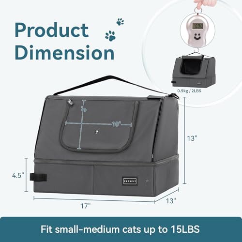 PETSFIT Portable Travel Cat Litter Box - Image 2