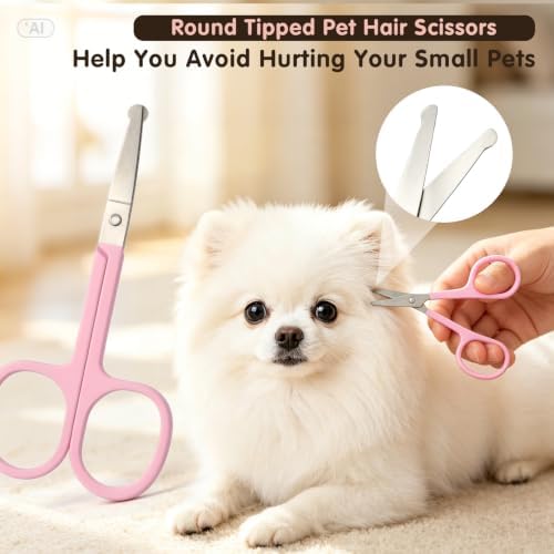 3 Pack Dog Eye Combs, Stainless Steel Tear Stain Remover Tool - Image 5