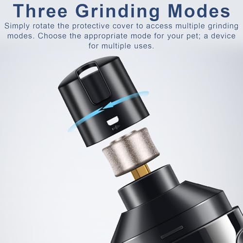 Pet Nail Grinder Rechargeable 3-Mode Grooming - Image 6