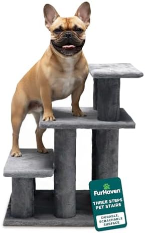 Furhaven Steady Paws Multi-Step Pet Stairs by FurHaven