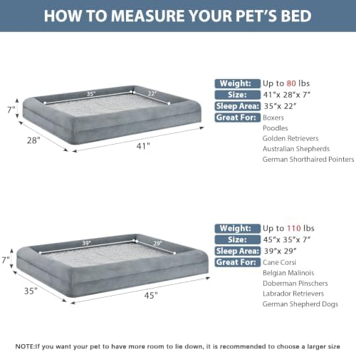 WNPETHOME XL Extra Large Orthopedic - Image 5