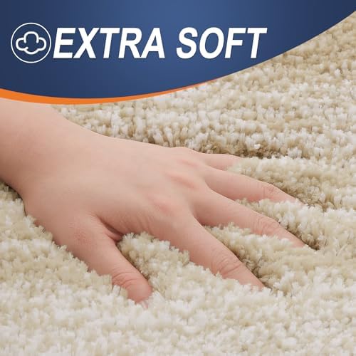 OLANLY Bathroom Runner Rug 59x20, Extra Soft Absorbent Microfiber Bath Rugs - Image 2