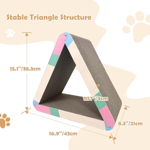 Triangle Cat Scratcher Pad - Image 2
