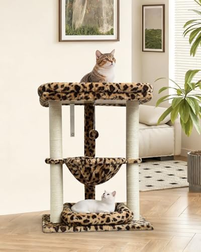 SYANDLVY Leopard Print Small Cat Tree - Image 6
