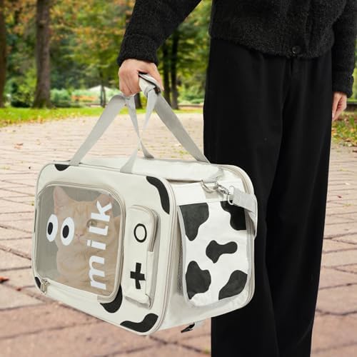 Pet Carrier on Wheels, Soft Sided Rolling Pet Carrier - Image 4