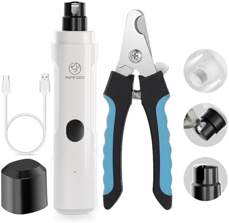 PAPIFFEED Dog Nail Clippers & Grinder by PAPIFEED