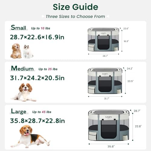 Love's cabin Dog Playpen Cat Puppy Pen, Portable Playpens - Image 2