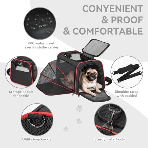 Petsfit Large Expandable Cat Carrier - Image 5