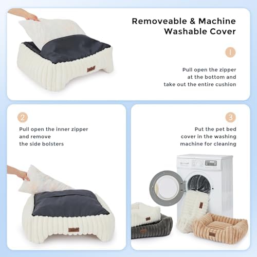 ZOMISIA Small Dog Bed, Cat Bed for Indoor Cats - Image 6