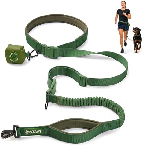 Spark Paws Hands Free Dog Leash by SparkPaws