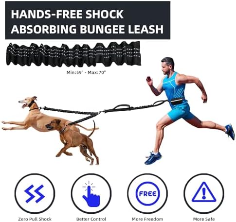 Uppetly Hands Free Double Dog Leash - Image 2