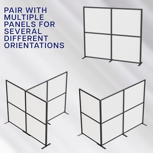 VIVO Light Gray 66 inch High T Privacy Panel, PP-MWS63B-T - Image 5