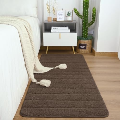 AROGAN Luxury Long Bathroom Rugs Runner 24x48 Inch Bath Rug Non Slip - Image 3